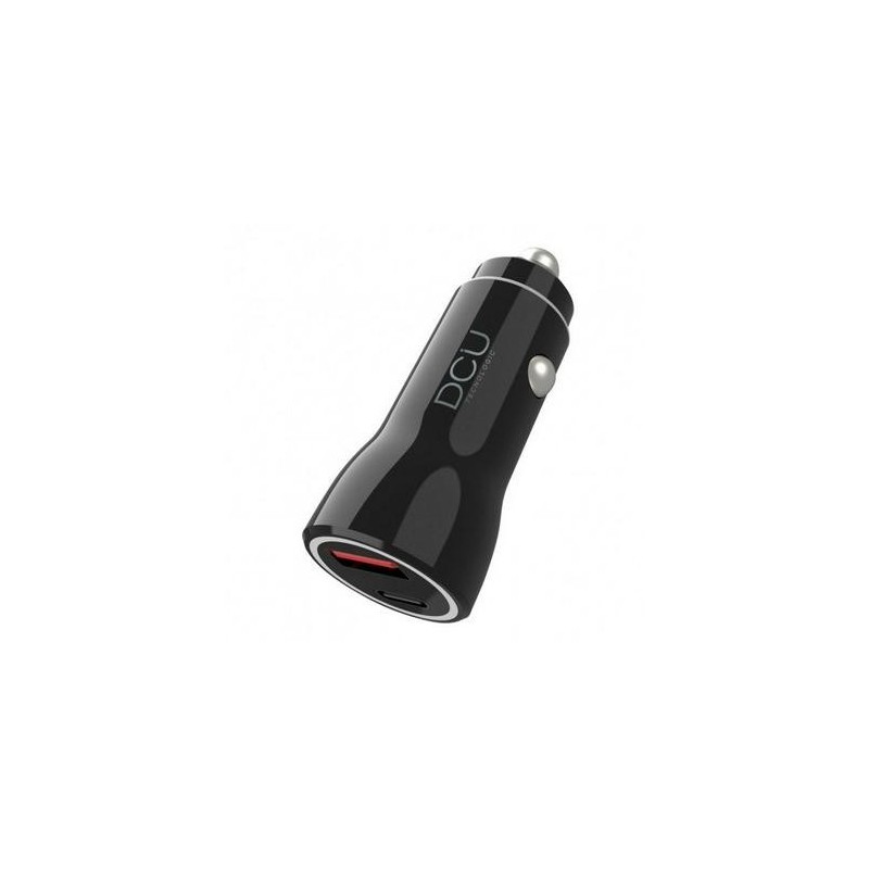 CARGADOR COCHE USB CARGA RAPIDA 3.0+USB TYPE C 18W