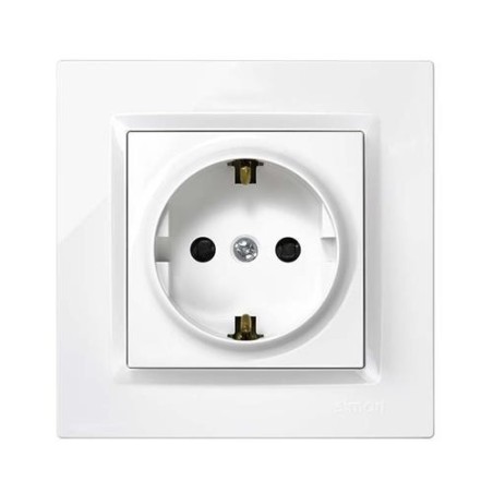 ENCHUFE SCHUKO BLANCO. SERIE 10 F1090443030