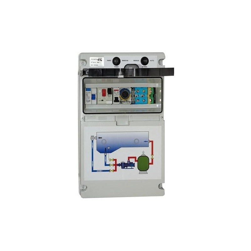 CUADRO ELECTRICO+TRAFO 300W 0,75-1HP MONO+T.TIERR