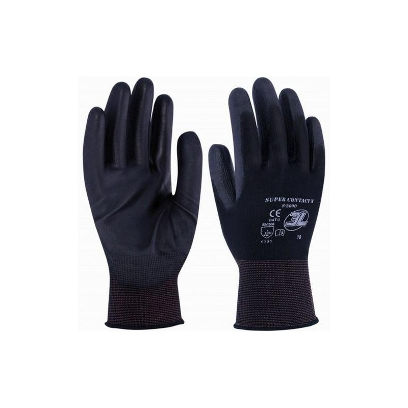 GUANTE SUPERCONTACT N AZUL BOLSON TALLA 7 SC-2000