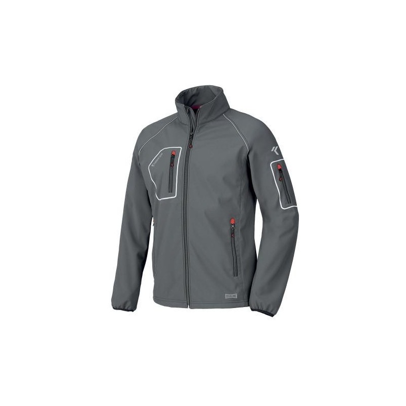 CHAQUETA JUST SOFTSHELL GRIS T.L 04515NB-080
