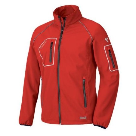 CHAQUETA JUST SOFTSHELL ROJO T.XXL 04515NB-070