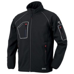 CHAQUETA JUST SOFTSHELL NEGRO T.M 04515NB-060