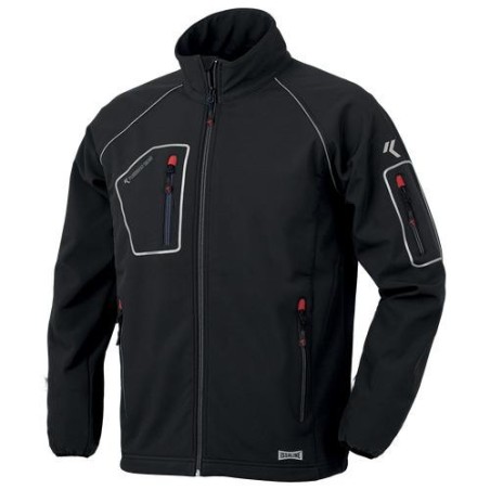 CHAQUETA JUST SOFTSHELL NEGRO T.M 04515NB-060