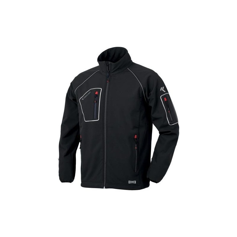 CHAQUETA JUST SOFTSHELL NEGRO T.L 04515NB-060