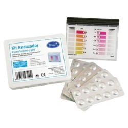KIT ANALIZADOR TABLETA CLORO-BROMO-PH GENERICO