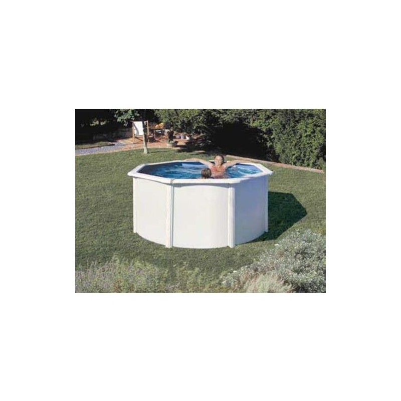 PISCINA ACERO REDON.BCA.F/ARENA 240X120  KIT240ECO