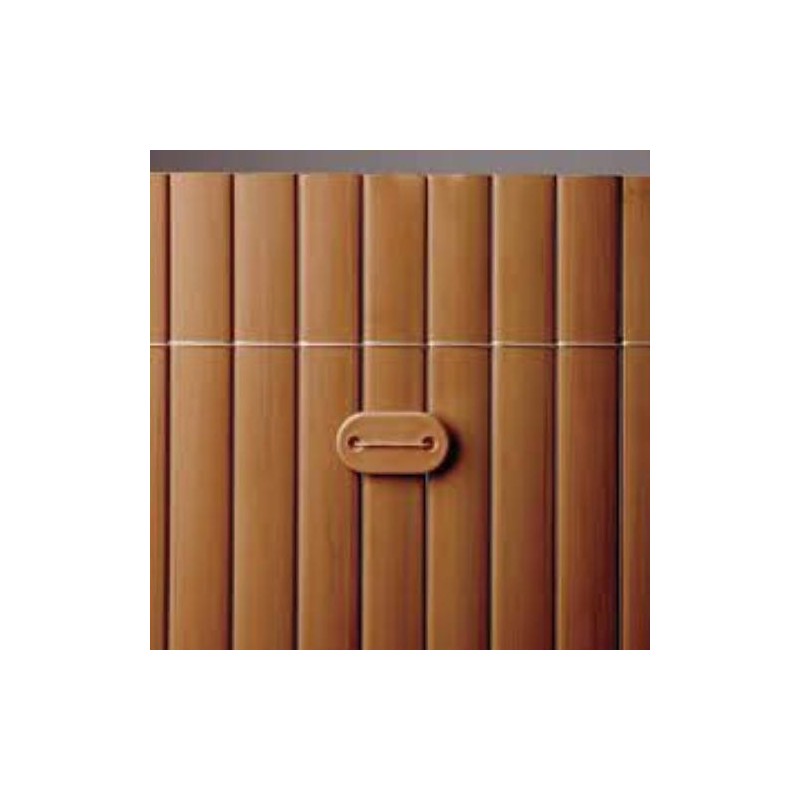 KIT DE FIJACION CAÑIZO PVC 26UDS MARRON 100020