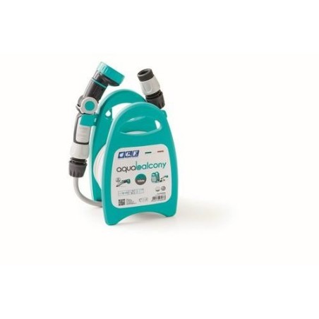 KIT MINI PORTAMANGUERA 10M AZUL AQUABALCONY