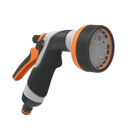 PISTOLA DE RIEGO 8 JET CON EMPÑADURA GOMA