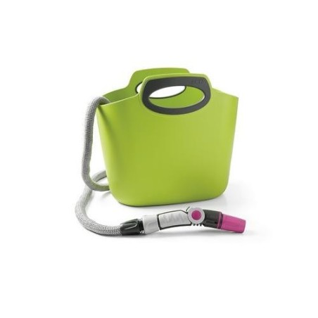 KIT MANGUERA BOLSA EXTENSIBLE 30M LIMA AQUAPOP