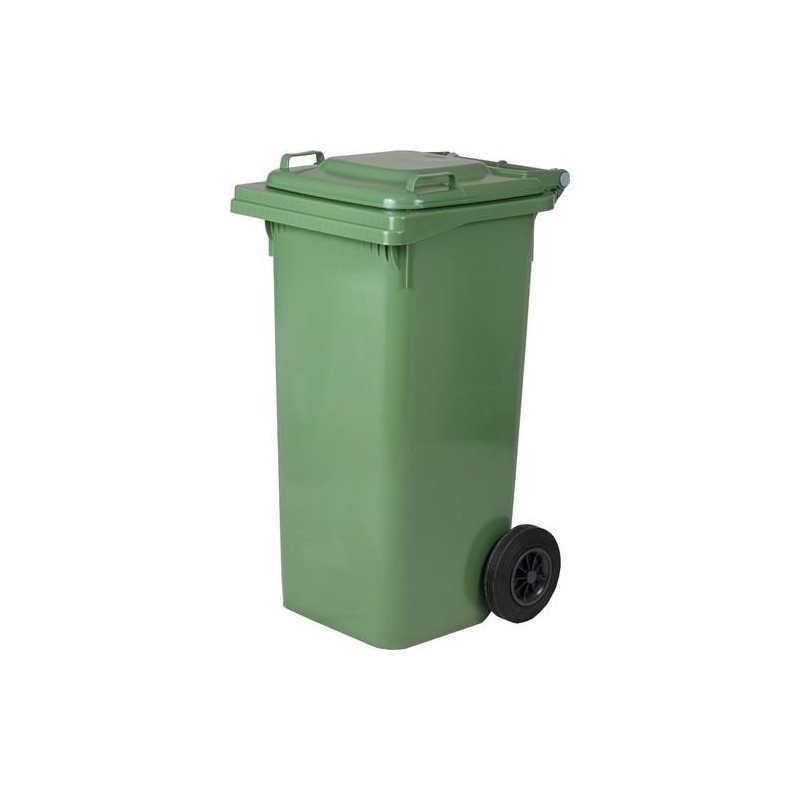 CONTENEDOR INDUSTRIAL MAIOL 120L CON RUEDAS VERDE
