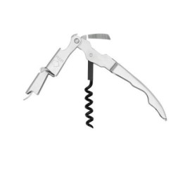 SACACORCHO DOBLE IMPULSO "SOMELIER" ACERO INOX
