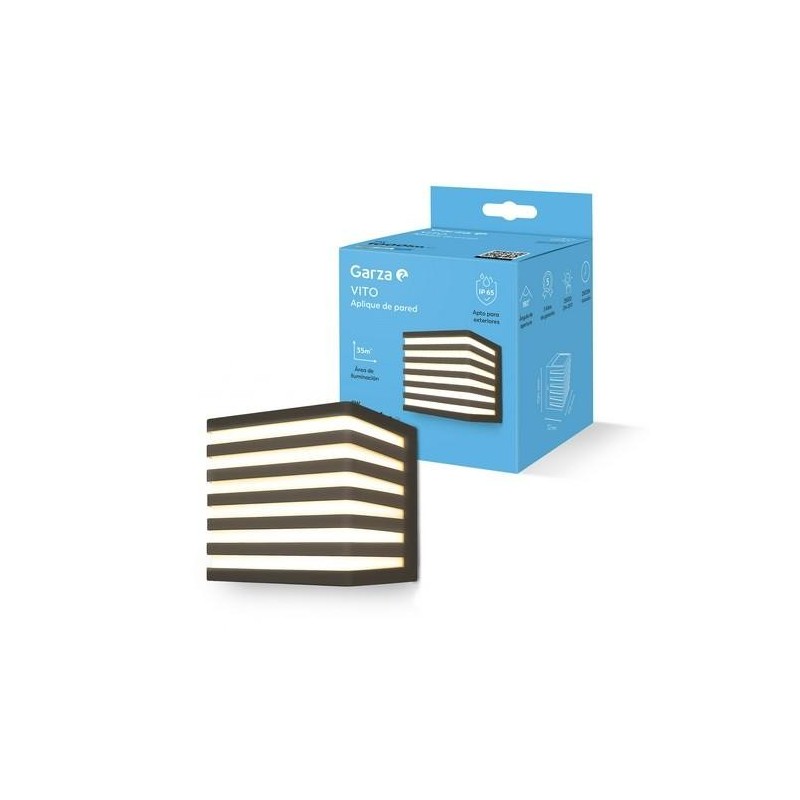 APLIQUE PARED EXTERIOR LED VITO 9W CCT IP65