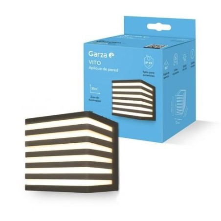APLIQUE PARED EXTERIOR LED VITO 9W CCT IP65