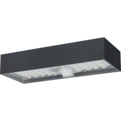 APLIQUE LADRILLO SOLAR 900L, 6W 3000K PARED GRIS