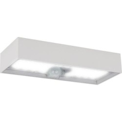 APLIQUE LADRILLO SOLAR 900LM 6W 3000K PARED BLANCO