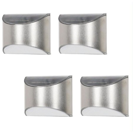 PACK 4 APLIQUES SOLARES LED EXTERIOR PARED 61581