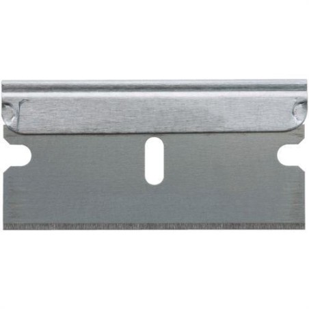 CUCHILLA RASCADOR VIDRIO METALICO 10 UDS