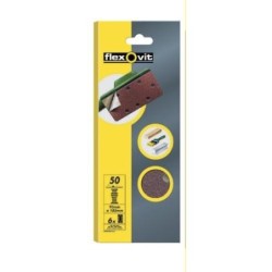 HOJA LIJA VELGRIP 93X230 8 AGUJEROS FINO 10 UDS
