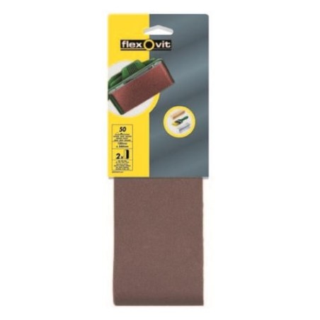 BANDA DE LIJA 75X533 MM GR MEDIO 2 UDS
