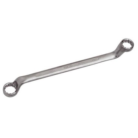 LLAVE ESTRELLA ACODADA CROMO 8 - 9 MM