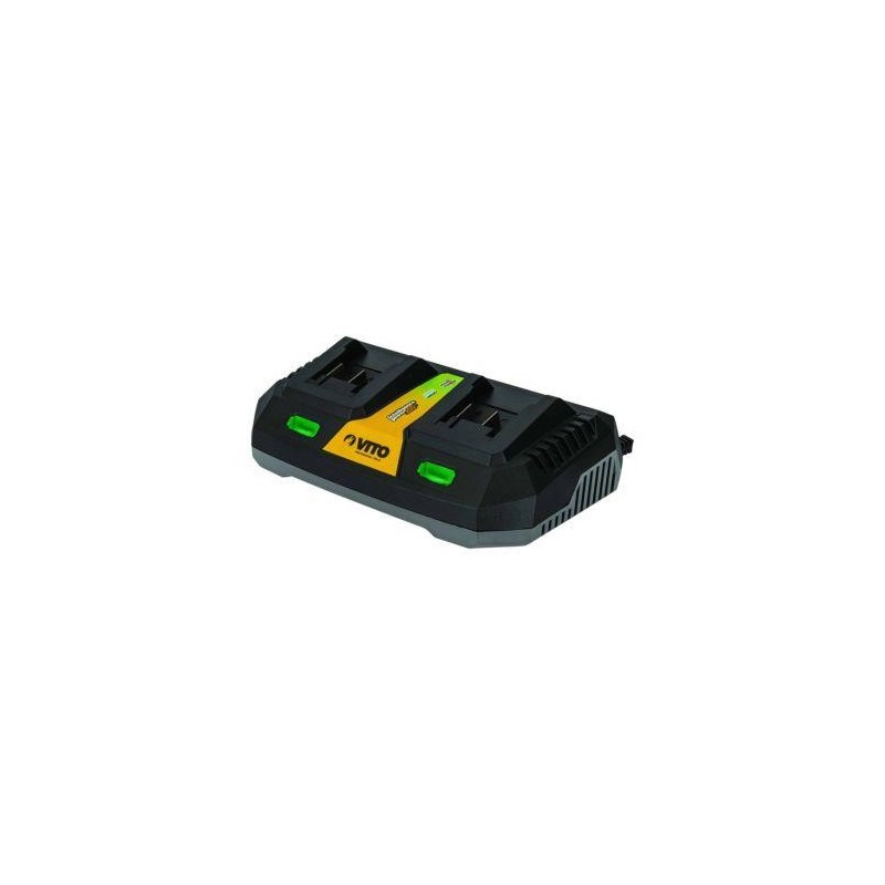 CARGADOR DOBLE RAPIDO 20V VIBCCDR20