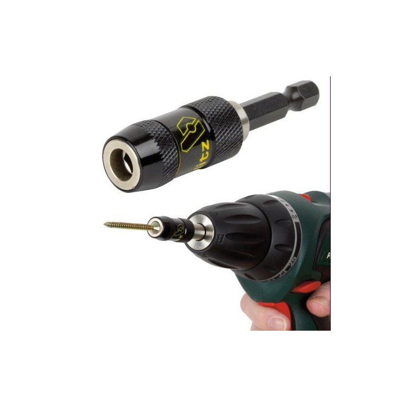 ADAPTADOR PORTATORNILLOS 1/4 CON ANILLA 238932