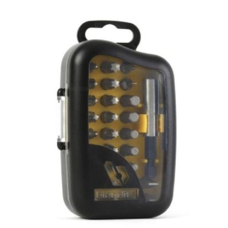 JGO.PUNTAS ATORNILLAR 30 PIEZAS C/ADAPTADOR 237101
