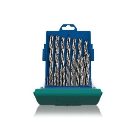 BROCAS HSS-G RECTIFICADA EST.-19 PIEZAS +LINTERNA