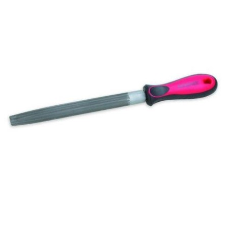 LIMA MEDIA CAÑA 150MM MANGO BIMATERIAL GRANO ENTR