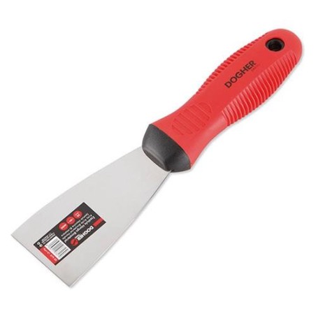 ESPATULA INOX. MANGO BIMATERIAL 30MM