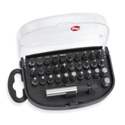 ESTUCHE PUNTAS ATORNILLAR 1/4 32 PZAS. 438-001
