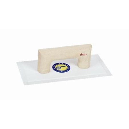 LLANA PLASTICO BLANCO 30X14 MANGO REDONDO 663PBR