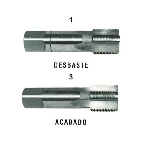 MACHO ACERO CARBONO GAS D-5157 1/8X28