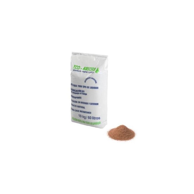 SACO ABSORBENTE VEGETAL IGNIFUGO ECO ABSORB 7KG