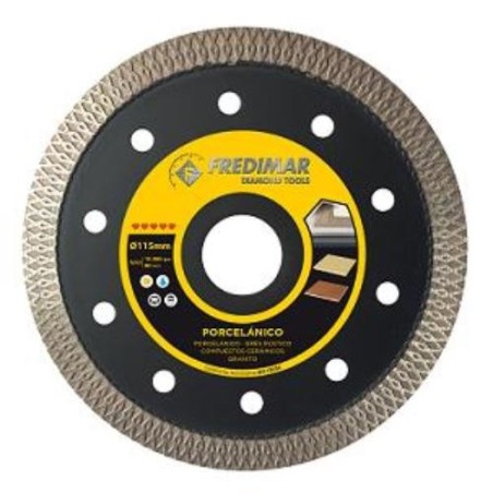 DISCO PORCELANICO Ø115 TURBO TRENZADO ALTURA 10MM.