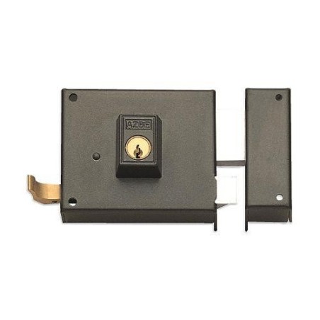 CERRADURA SOBREPONER 125-A PINTADA 100 DCHA.PERFIL