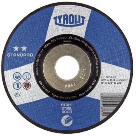 DISCO DESBASTE HIERRO STANDAR 230X6X22
