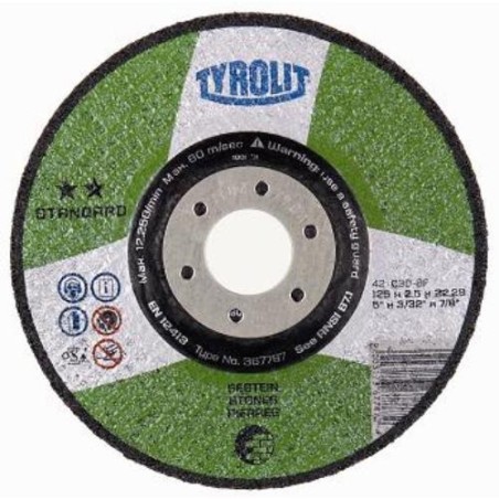 DISCO CORTE PIEDRA STANDAR 125X2.5X22