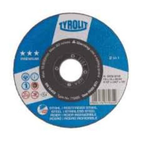 DISCO CORTE EXTRAFINO ACERO/INOX. 41 125X1.6 A46Q