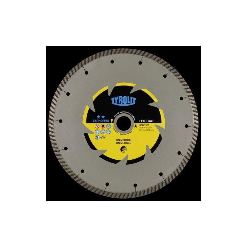 DISCO USO GENERAL STANDAR 230X2.4X22