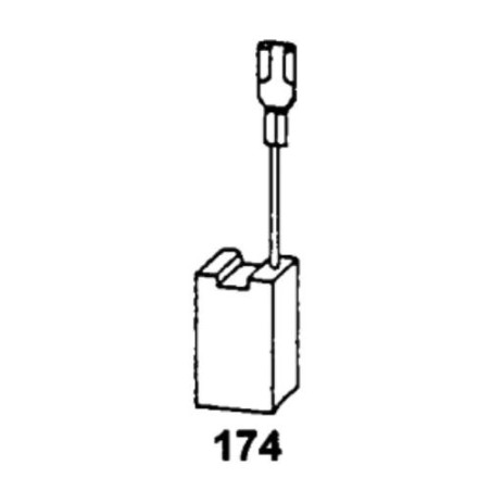 JUEGO ESCOBILLAS PVC BOSCH/SPIT 1153J