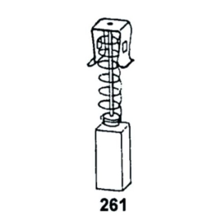 JUEGO ESCOBILLAS PVC MAKITA CB-419 0861J