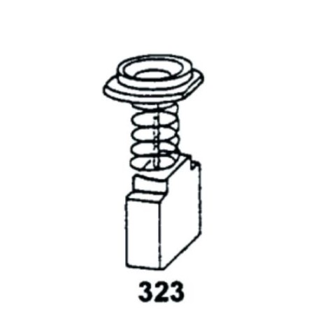 JUEGO ESCOBILLAS PVC MAKITA CB-304 1875JX