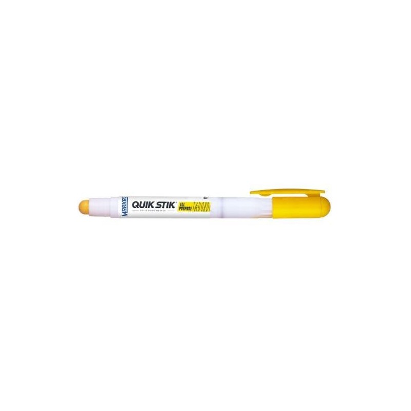 MARCADOR QUIK STIK MINI AMARILLO 61127