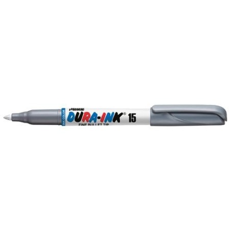 ROTULADOR PUNTA FINA DURA-INK 15 PLATA