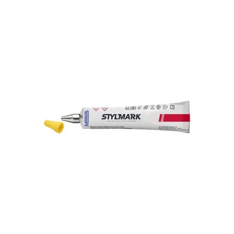 TUBO DE PINTURA STYLMARK 3MM AMARILLO