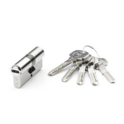 CILINDRO SEGURIDAD 30X40 NIQUEL DOBLE EMBRAGUE YL6