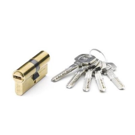 CILINDRO SEGURIDAD 40X40 LATON DOBLE EMBRAGUE YL6